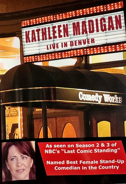 Kathleen Madigan Live at Comedy Works Denver DVD - Signed & Unsigned Versions