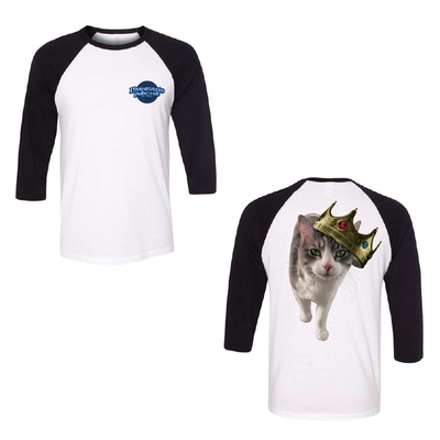 Limited Edition Queen Baby Cat Baseball Tee